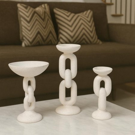 شمعدان جنزير حجر